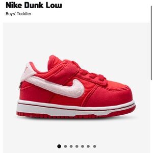 Red Nike Dunks TD - SOLD‼️